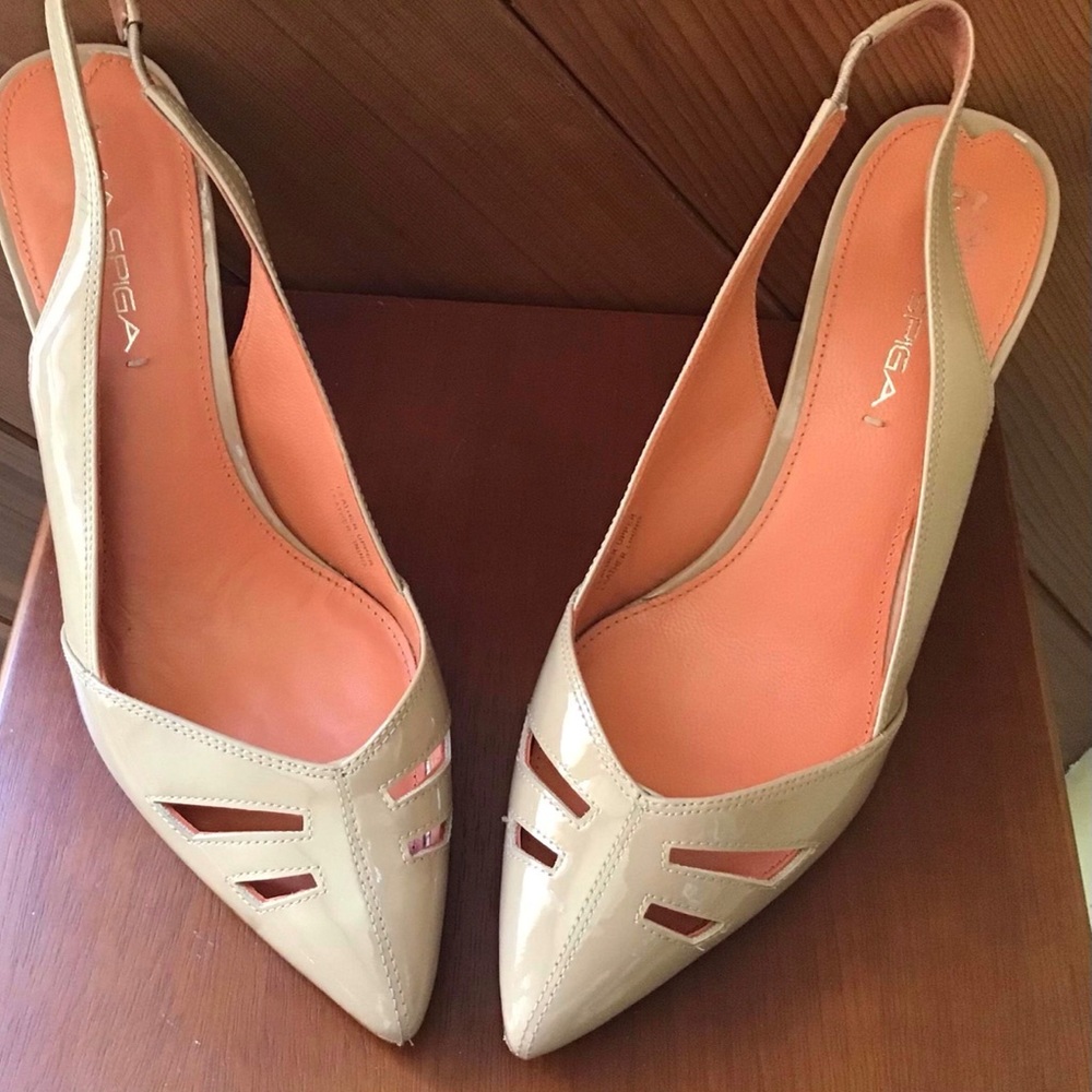 Via Spiga Nude sling back pumps size 8.5M